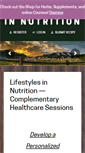 Mobile Screenshot of lifestylesinnutrition.com